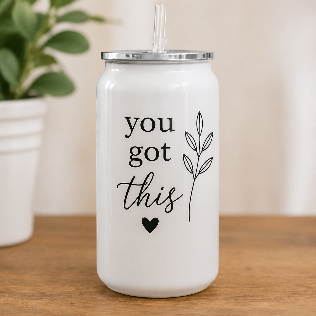 16 oz Glass Cup