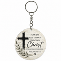 Round Blank Acrylic Keychains